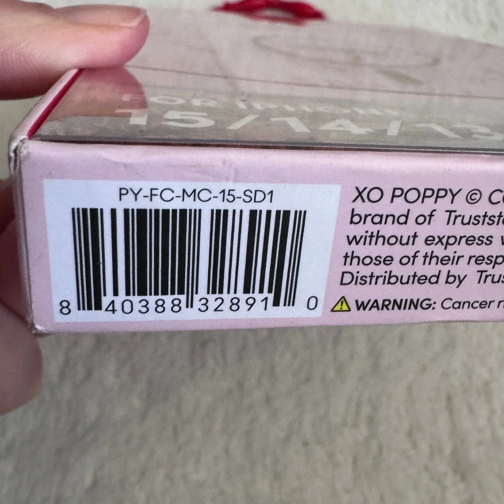 XO Poppy Lisbon Sardines MagSafe for iPhone 15 14 13 Case Pink NIP